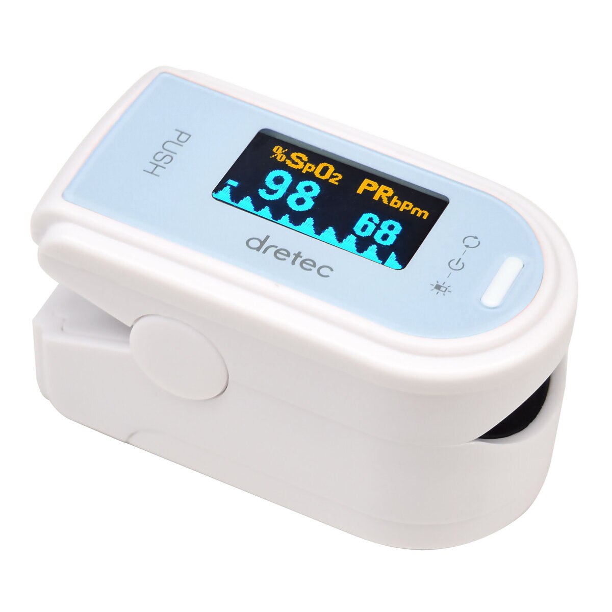 ドリテック パルスオキシメータ Ox 101 水色 Costco Japan