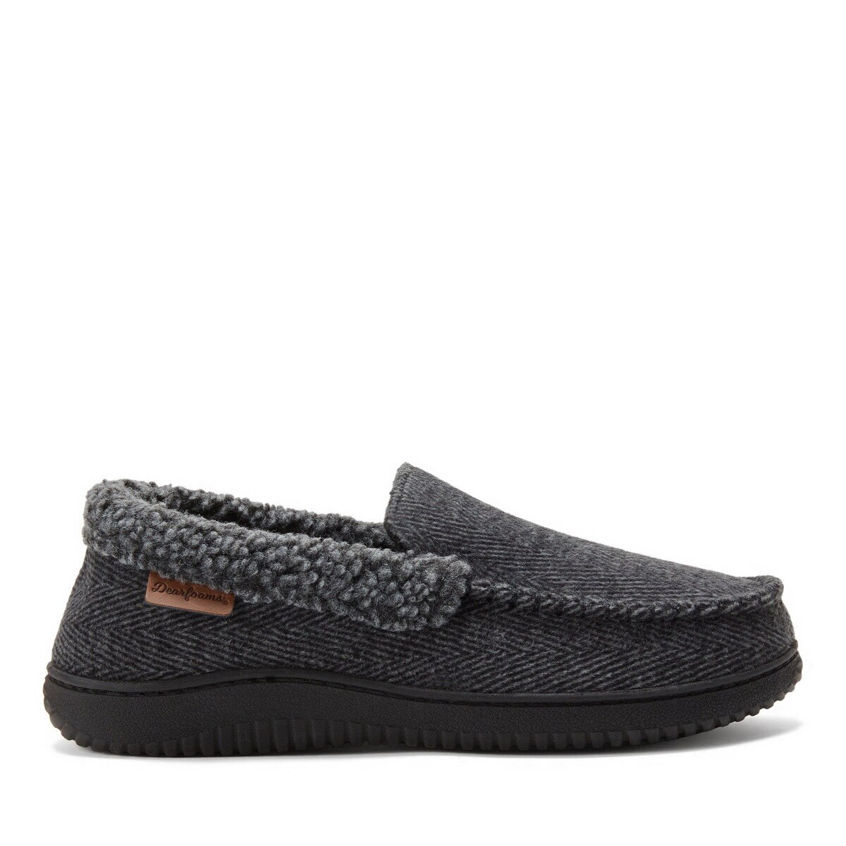 DEARFOAMS メンズ スリッパ ブラック S