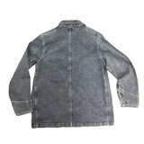 ヘインズ ストレッチデニムカバーオール / サックス / L