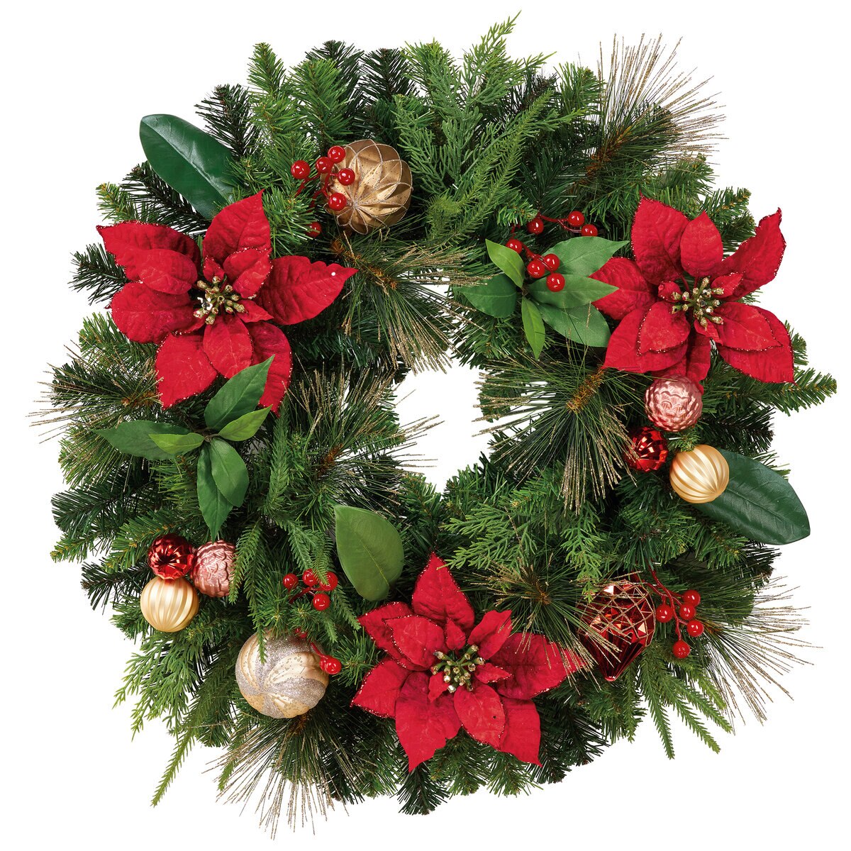 クリスマス リース 》☆即日出荷☆ 送料無料☆リース 18cm 毛糸