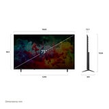 LG 75インチ 4K 液晶テレビ 75QNED70BJA LG 75インチ 4K 液晶テレビ 75QNED70BJA