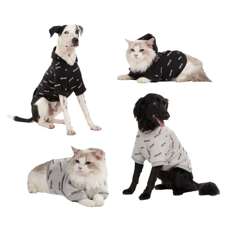 【4枚セット】コストコ カークランド ペットロゴパーカー Lサイズ 犬服 202751185420318.jpg