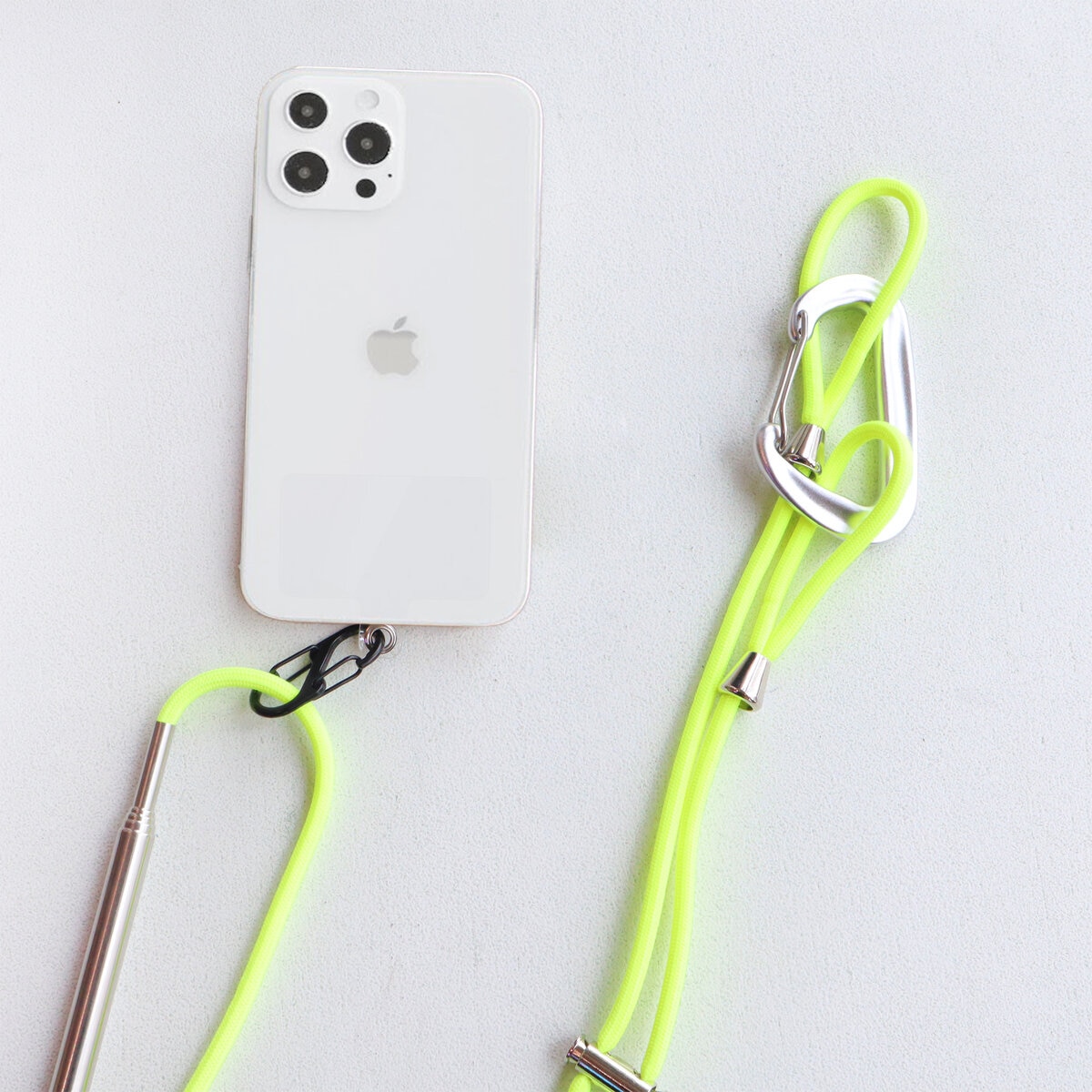 チャナカンパニー Balmy Hanger（バルミーハンガー） PHONE-ger（フォンガー） ３本セット 黄 TP-ECL01-46YEL-3ST