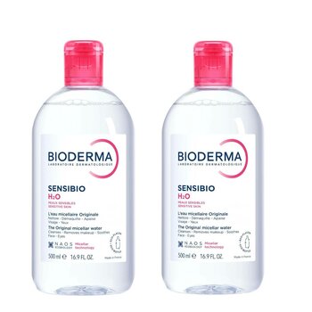 ビオデルマ H2O クレンジングウォーター 500ml 2本セット