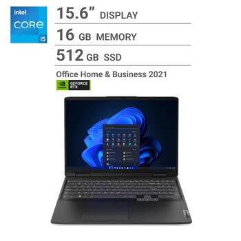 Lenovo ゲーミングノートPC/Ideapad Gaming 370i/15.6インチ/Core i5-12450H/メモリ 16GB/SSD512GB/マウスつき/82S90163JP