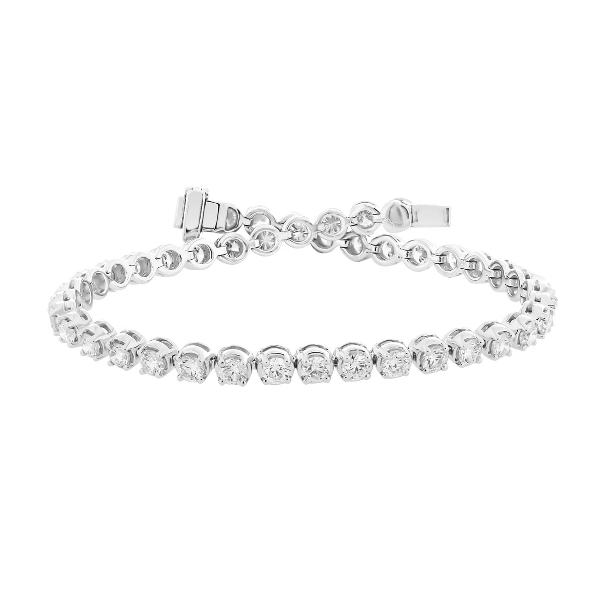 F1551 天然絶品ダイヤモンド3．88ct 最高級18金WG無垢