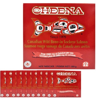 カナディアンワイルド 天然紅鮭 180g x 12缶