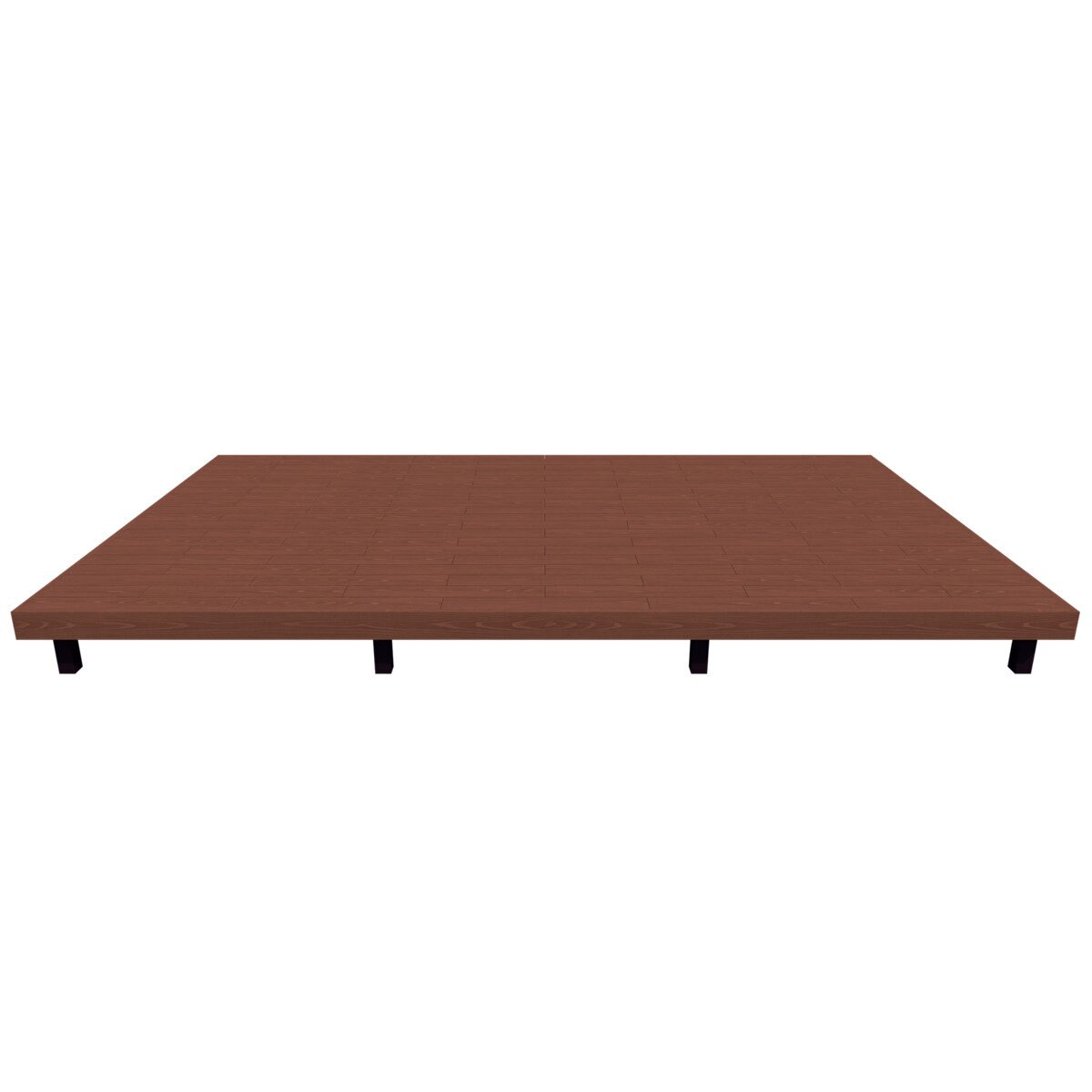 MINO 彩木 ガーデンデッキ セット W5068 x D3029 mm ウォールナット 高さ400~500mm MINO 彩木 ガーデンデッキ セット W5068 x D3029 mm ウォールナット 高さ400~500mm