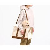 キャンバス トート キャリー L サイズ アイボリー