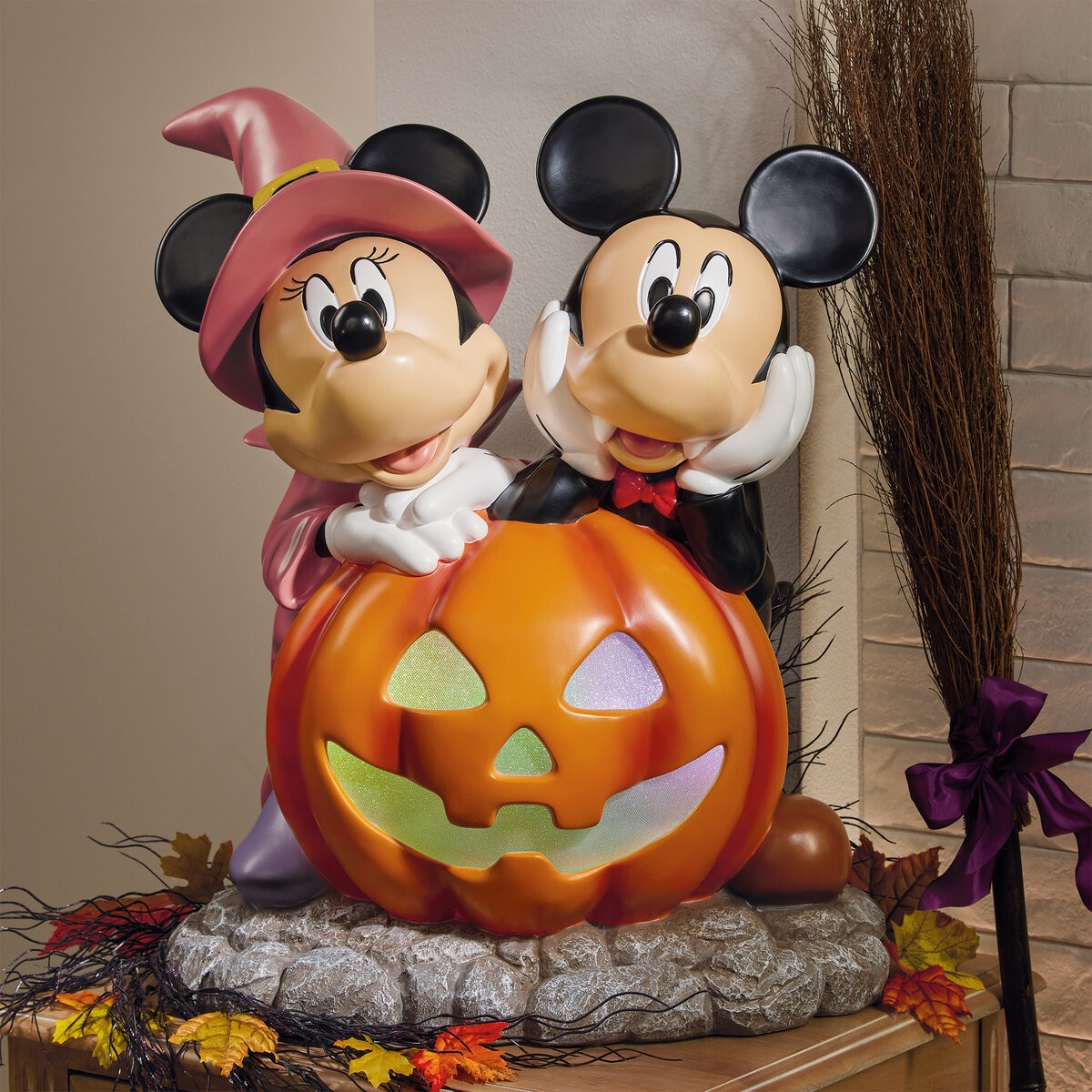 海外限定☆ミッキーマウス ミニーマウス ハロウィン パンプキン