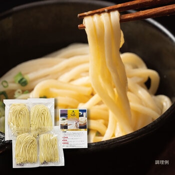 築地ばんや 金斗雲さぬき生うどん 250g x 4 (麵のみ、8～10食分)
