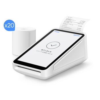 Squareターミナル プリンター内蔵決済端末＋レシート20巻特典付 A-SKU-0609-PROMO