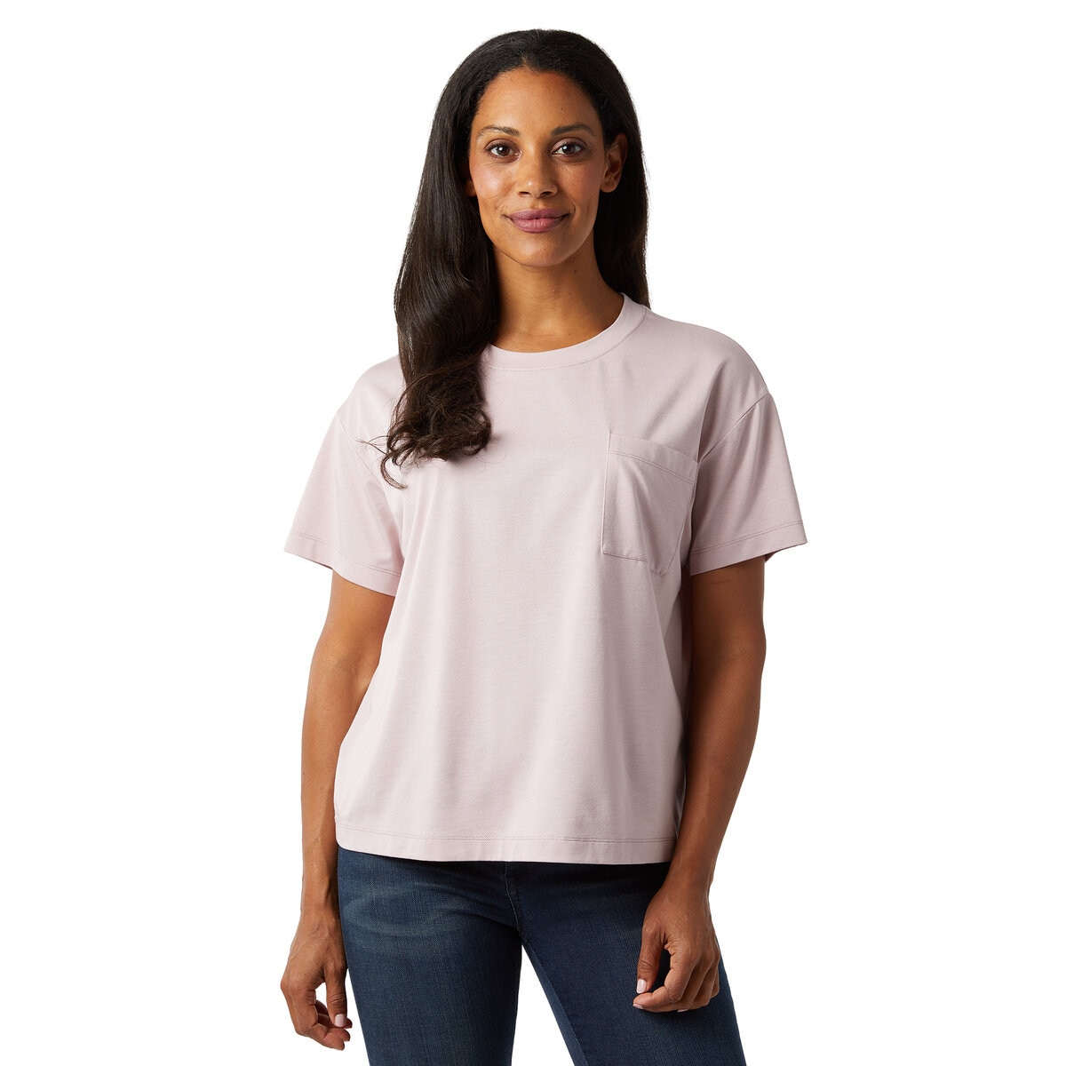 32 DEGREES レディース オーバーサイズ Tシャツ ライト パープル XL