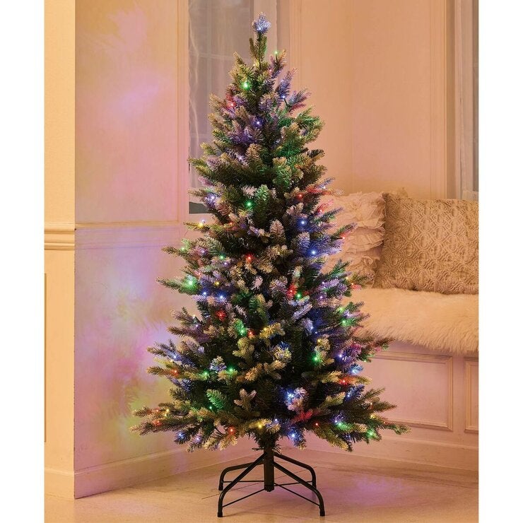 クリスマスツリー 電飾付き 約137cm ツリーバッグ付き クリスマスツリー 電飾付き 約137cm ツリーバッグ付き