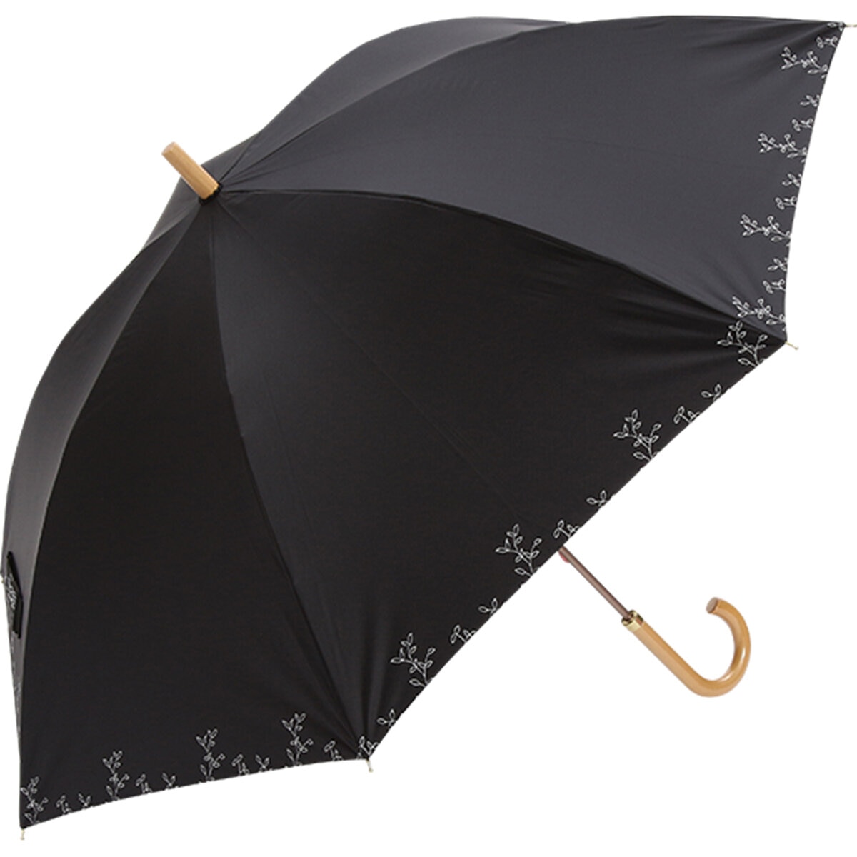 assa 日傘長傘 AL55 ブラック / リーフ AL557