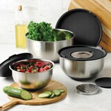 トラモンティーナ ミキシングボウル3個セット ブラック