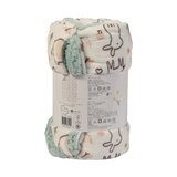 Sherpa ベビーブランケット 88x114cm サファリ