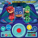STEERING WHEEL ハンドル付き音の出る絵本-しゅつどう!パジャマスク
