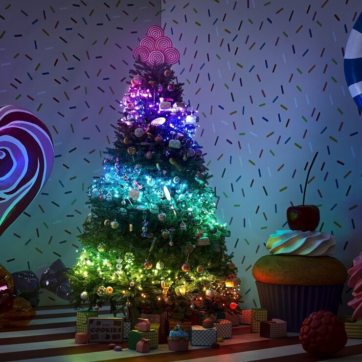 Twinkly(トゥインクリー)ストリング 600LED スマートデコレーションライト