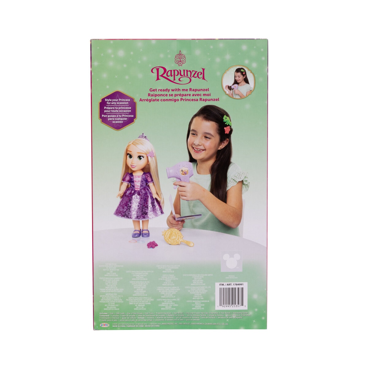 ディズニープリンセス & アナと雪の女王 ヘアケアセット