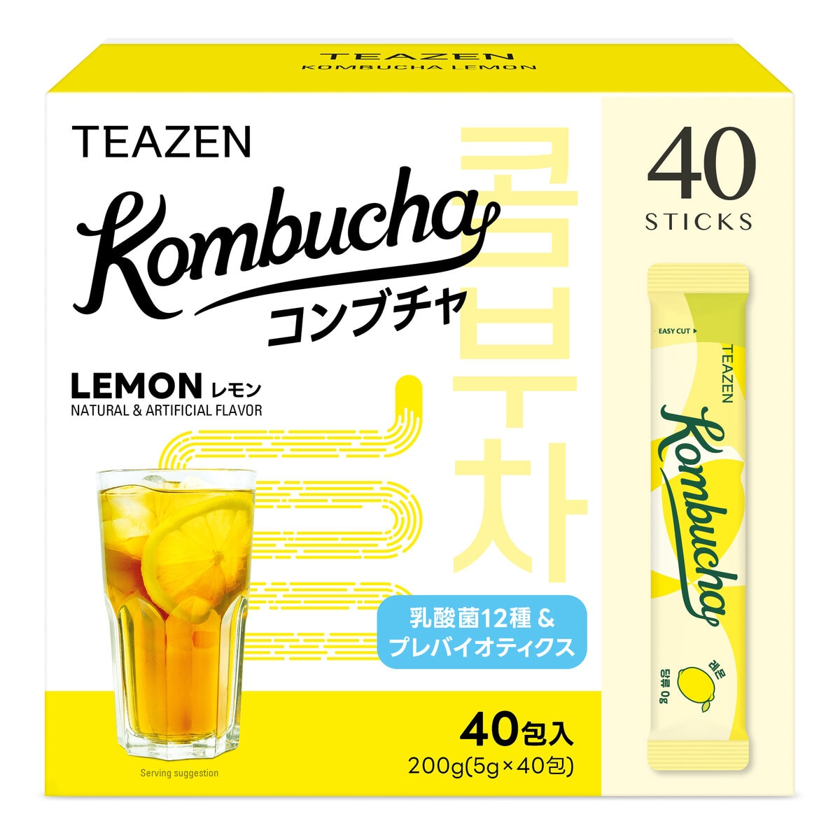TEAZEN コンブチャ 40包