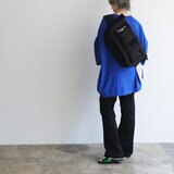 チーク ビッグメッセンジャーバッグ ブラック