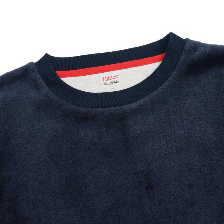 ヘインズ メンズ ラウンジセット ネイビー L