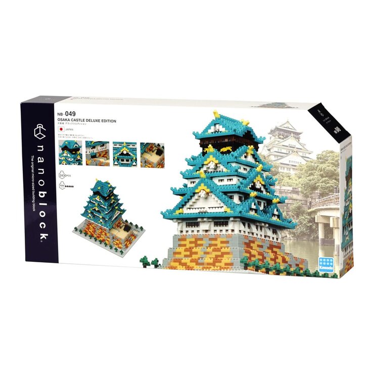 ナノブロック 大阪城 デラックス