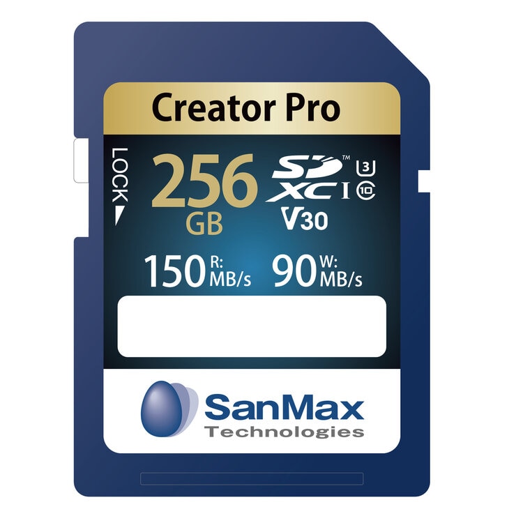 サンマックス SDXCカード 256GB Creator Pro サンマックス SDXCカード 256GB Creator Pro