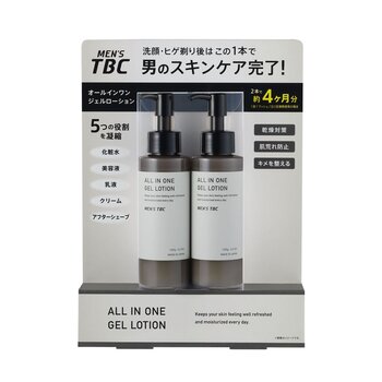 MEN'S TBC オールインワンジェルローション 120g x 2本