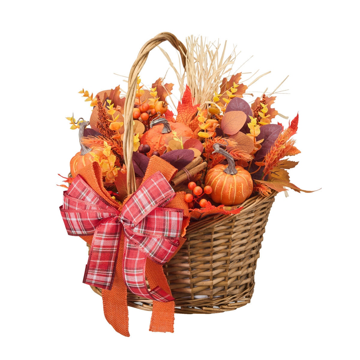 オータム アレンジメント バスケット