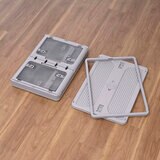 YAMAZEN コンテナフルオープンボックスL 3個組 グレージュ