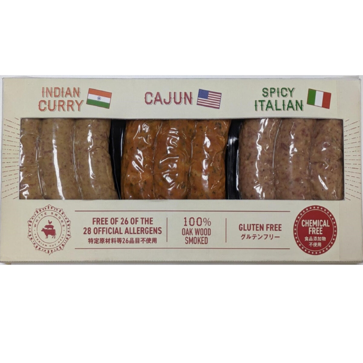 WHITE SMOKE スパイシーソーセージアソート