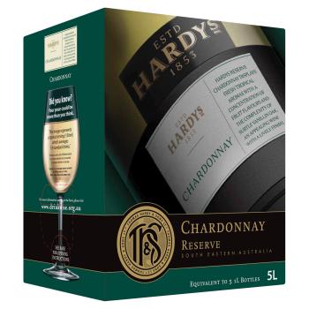 HARDYS CHARDONNAY RV 5L