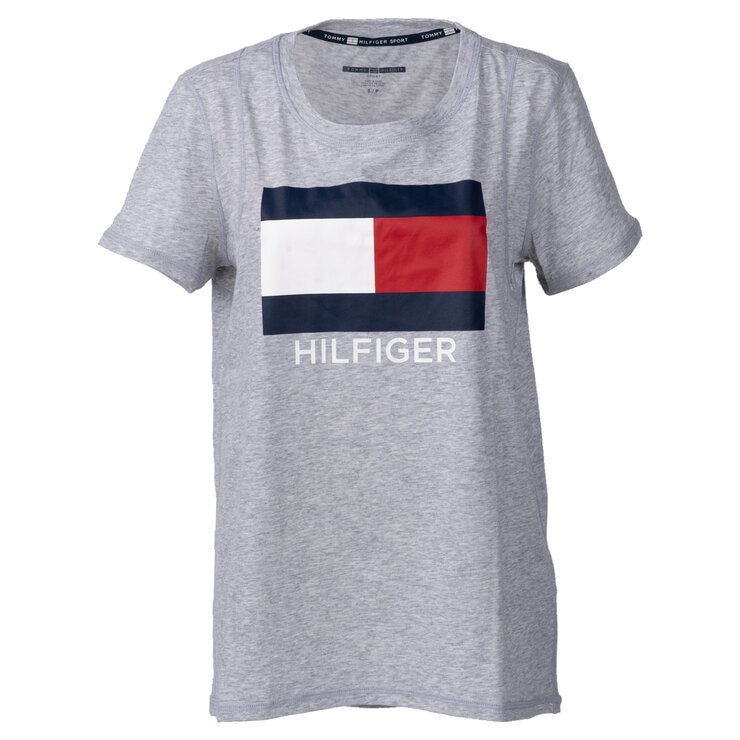 トミー ヒルフィガー 半袖 Tシャツ ダブヘザー L トミー ヒルフィガー 半袖 Tシャツ ダブヘザー L
