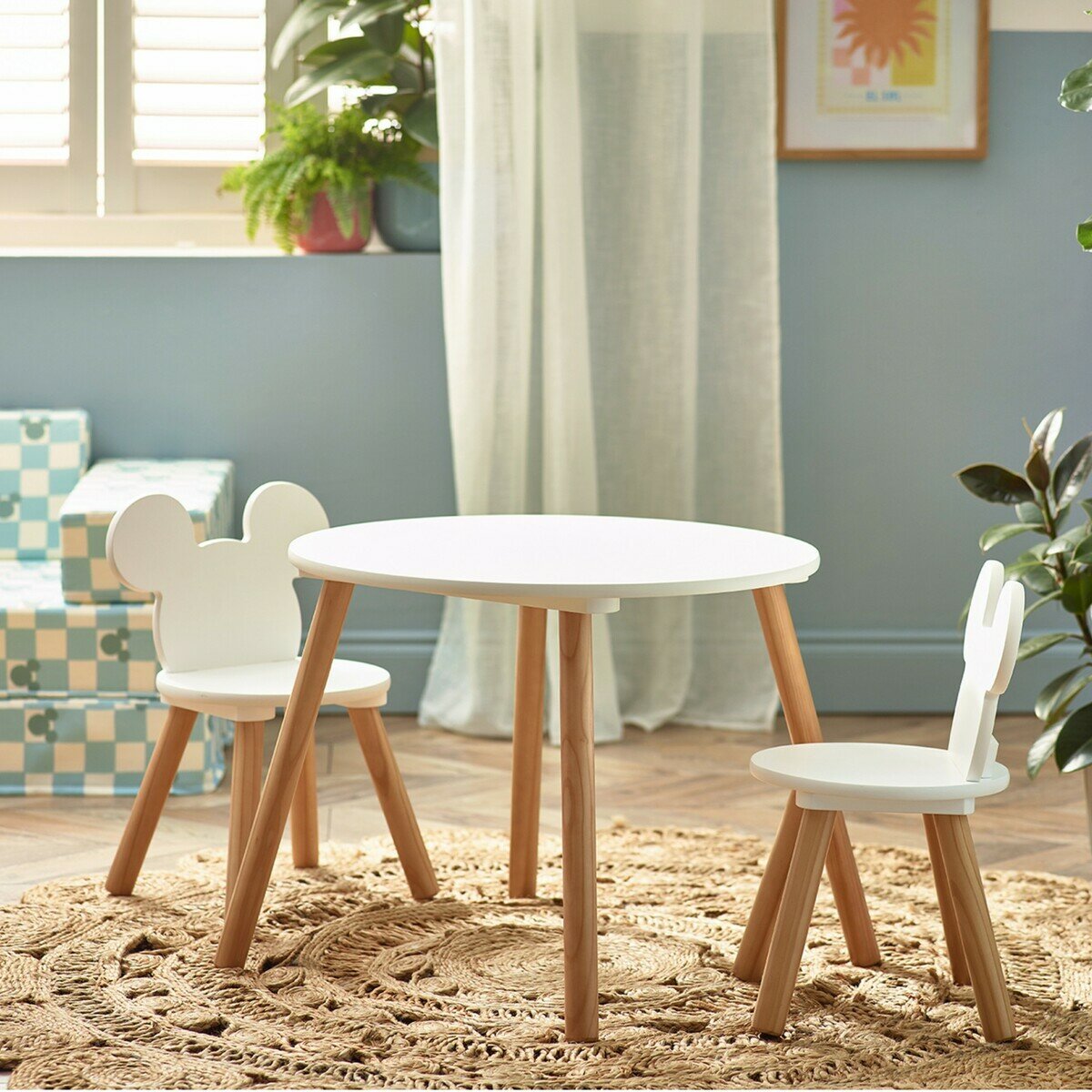 ディズニー キッズテーブルセット