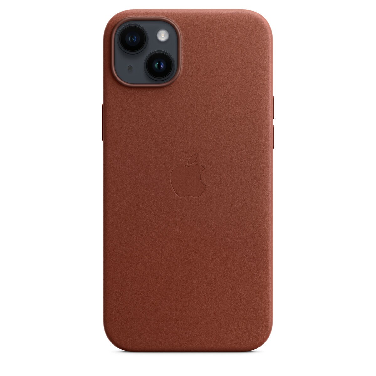 Magsafe対応 iPhone 14 Plus レザー ケース アンバー