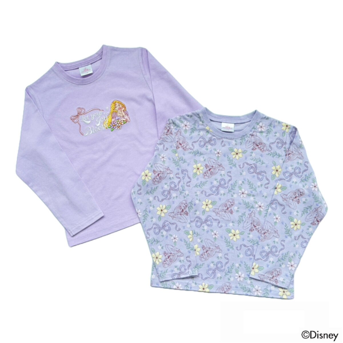 ディズニー キッズ 長袖Tシャツ 2枚組 / ラプンツェル 110cm