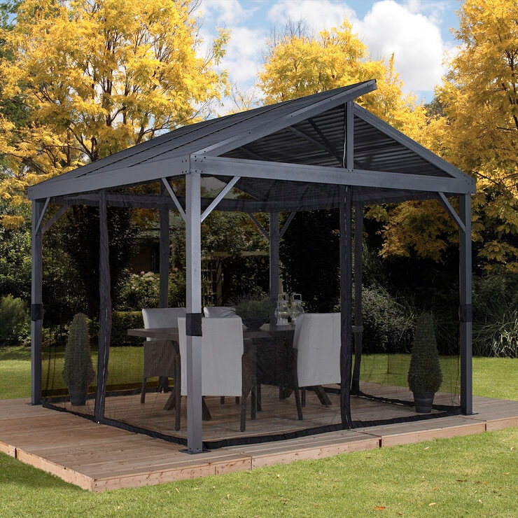 SOJAG Sanibel II 8 x 8 フィート (2.4 x 2.4 m) ガゼボ