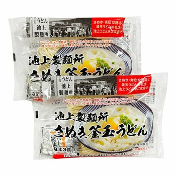 築地ばんや 池上製麺所さぬき釜玉うどん 6食
