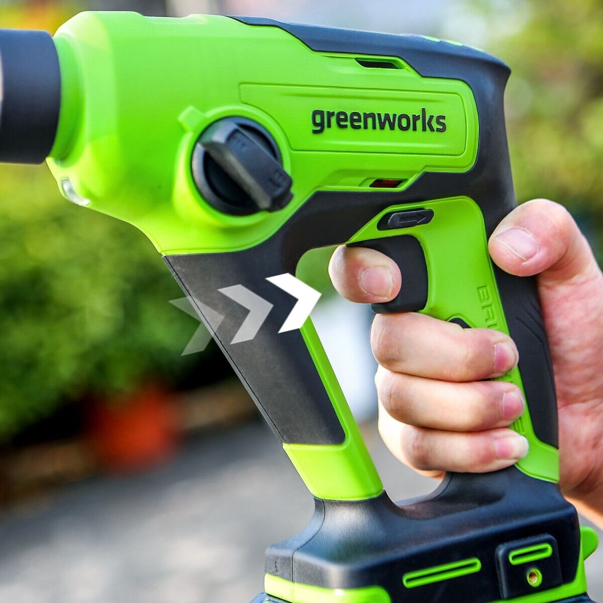 Greenworks 24V 1.2ジュール ブラシレスモーター搭載 ロータリーハンマー | Costco Japan