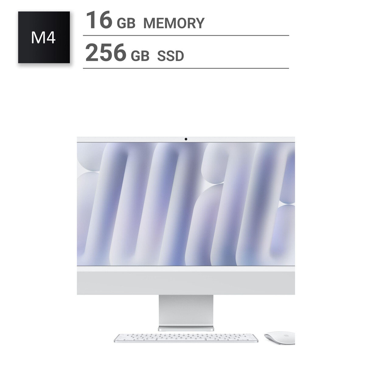 Apple/iMac 24インチ 10コアCPU/10コアGPU/Apple M4チップ/16GB/256GB SSD