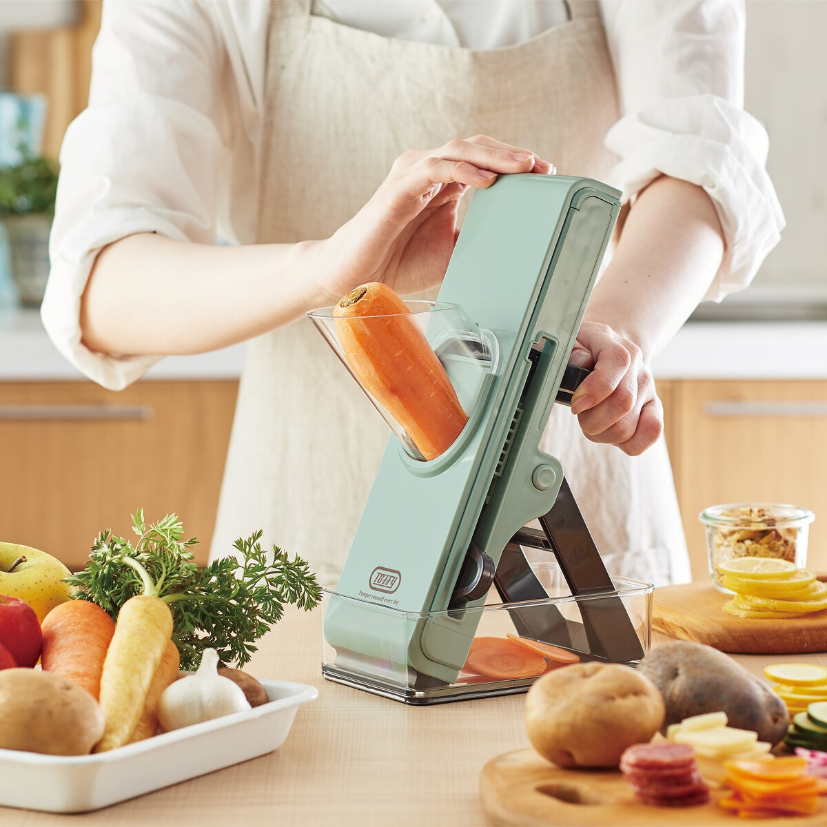 トフィー セーフティプッシュスライサー