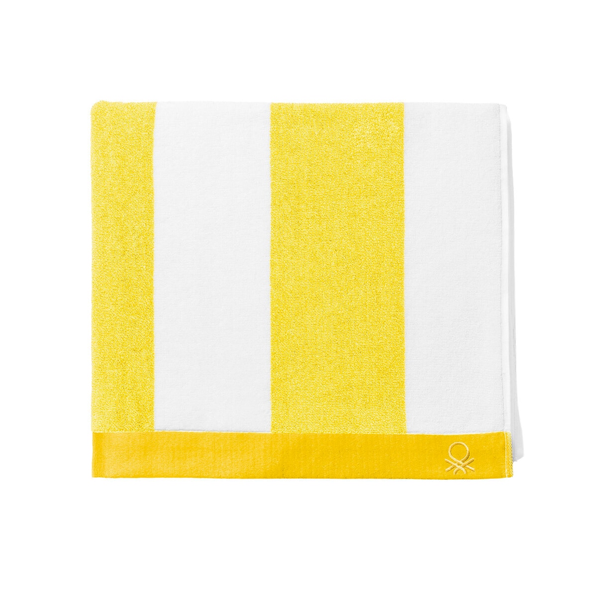 ベネトン ビーチタオル 90cm x 160cm イエロー | Costco Japan