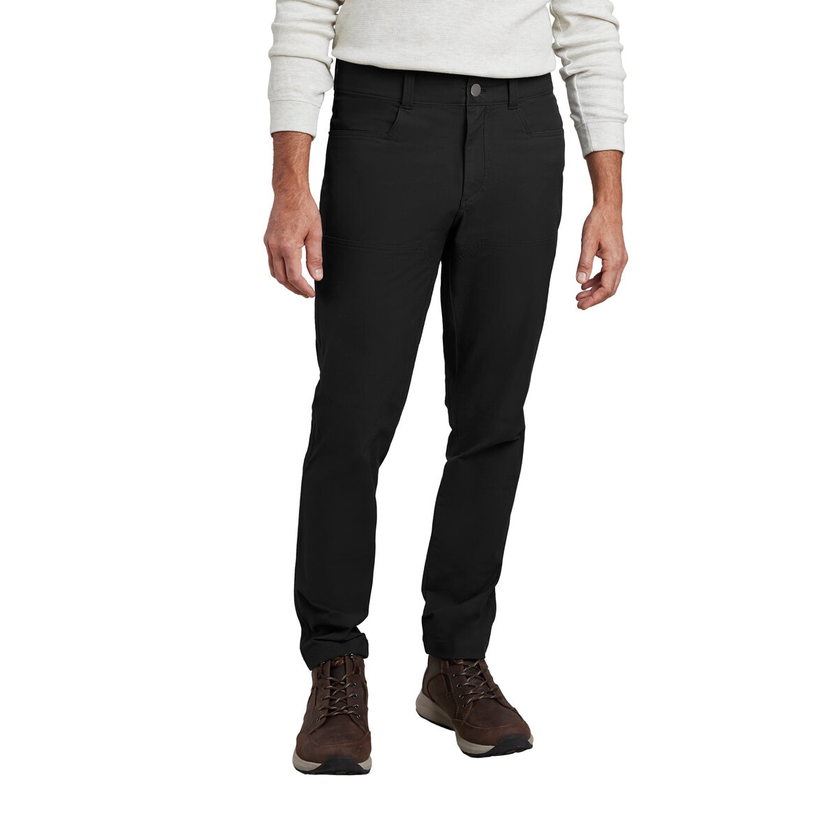 カークランドシグネチャー メンズ ストレッチテックパンツ ブラック ウエスト 30 股下 30