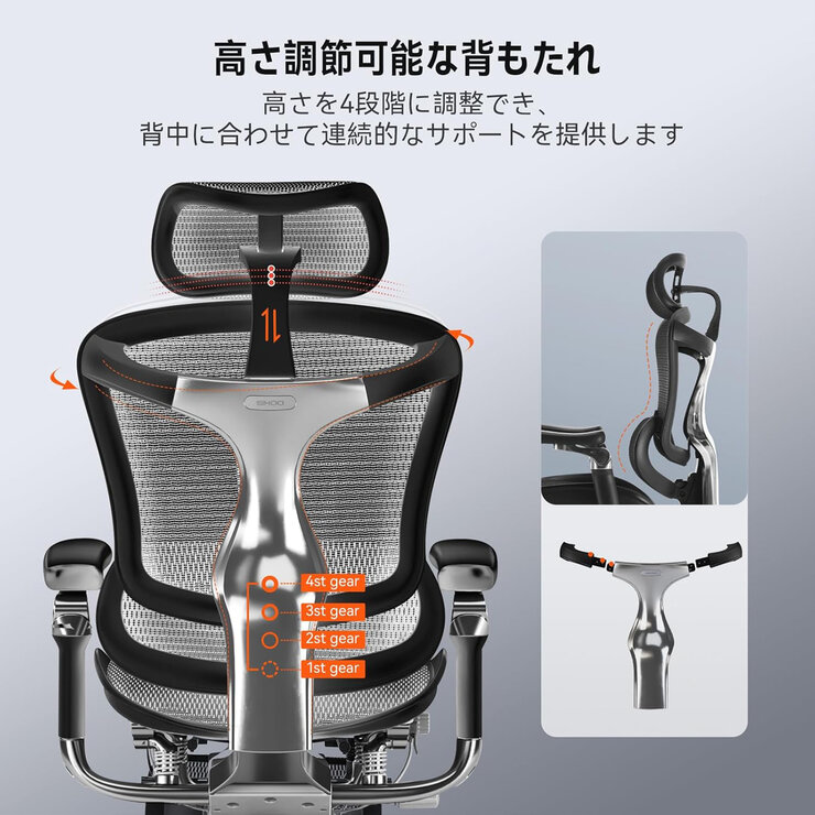 SIHOO DORO C500 オフィスチェア SIHOO DORO C500 オフィスチェア