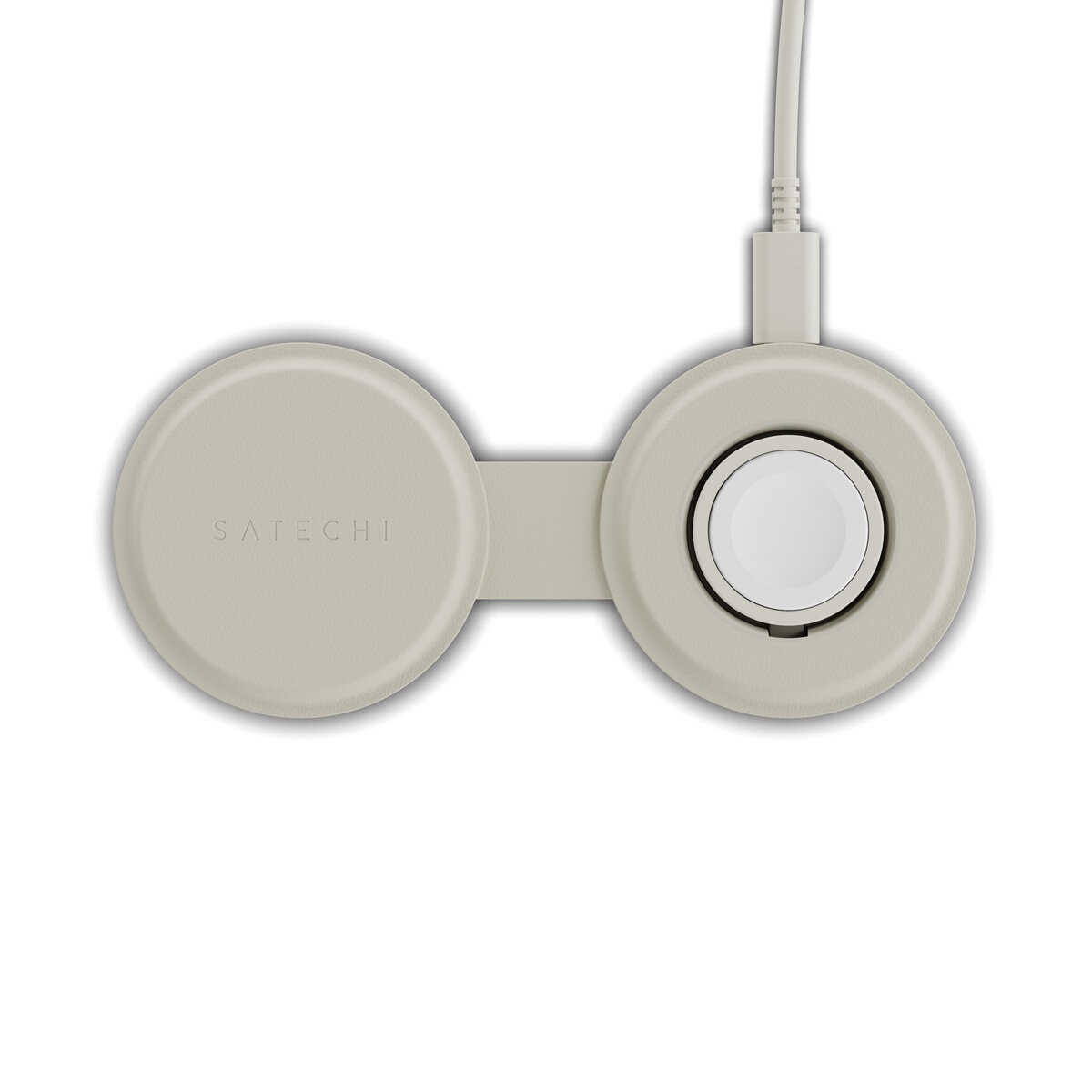 Satechi OntheGo 2-in -1 ワイヤレスチャージャー / サンド