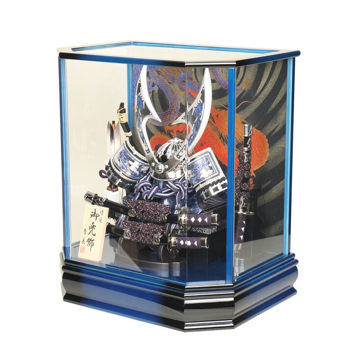 兜ケース飾り 6F72-CS-807 兜ケース飾り 6F72-CS-807