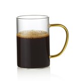 キングクリスタル カラーハンドルガラスカップ 8個