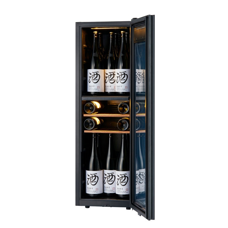 さくら製作所 ワインセラー/38本用/ZERO Advance/2温度/ブラック/SA38-B